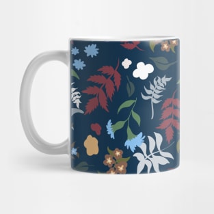 foliage pattern Mug